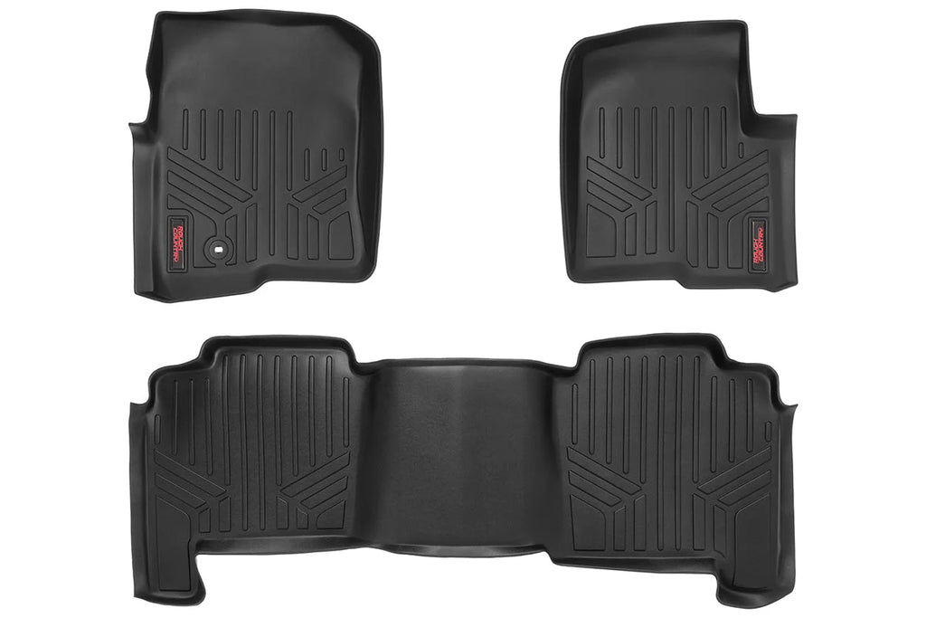 Rough Country Floor Mats | FR & RR | Ford F-150 2WD/4WD (2004-2008) M-50412