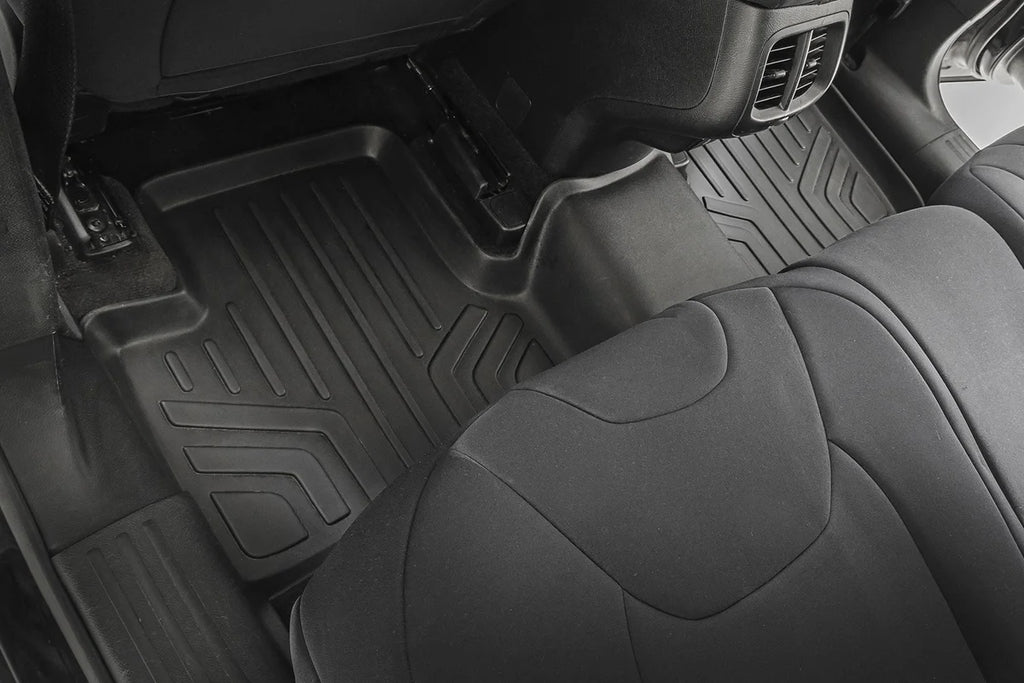 Rough Country Floor Mats | FR & RR | Jeep Cherokee KL 2WD/4WD (2014-2023) M-61702 - Installation View