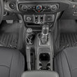 Load image into Gallery viewer, Rough Country Floor Mats | FR &amp; RR | RR Lockable | Jeep Gladiator JT 4WD (2020-2024) M-61501 - Side View