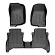 Load image into Gallery viewer, Rough Country Floor Mats | FR &amp; RR | RR Non-Lock | Jeep Gladiator JT 4WD (2020-2024) M-61505 - Main Product View