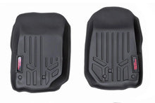 Load image into Gallery viewer, Rough Country Floor Mats | Front | | Jeep Wrangler JK/Wrangler Unlimited 4WD (2014-2018) M-6142 - Main Product View