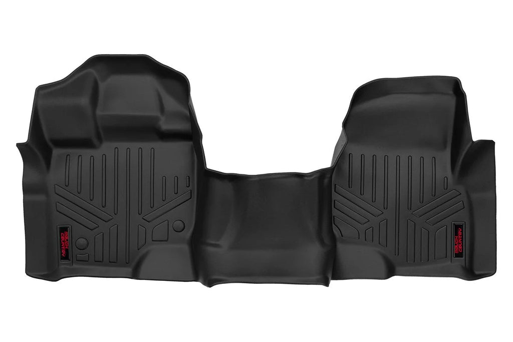 Rough Country Floor Mats | Front | Over Hump | Ford F-150 (15-24)/F-150 Lightning (22-24)/Raptor (17-20) M-5115 - Main Pro...