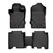 Load image into Gallery viewer, Rough Country Floor Mats | Front &amp; Rear | Ford Bronco 4WD (2021-2024) M-51602 - Main Product View
