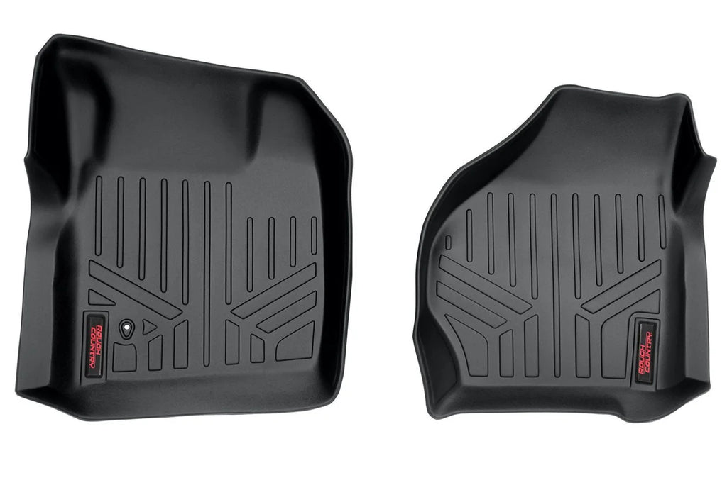 Rough Country Floor Mats | Front | Super/Crew Cab | Ford F-250/F-350 Super Duty (99-07) M-5200