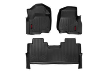 Load image into Gallery viewer, Rough Country Floor Mats | Front and Rear | Ford F-250/F-350 Super Duty 2WD/4WD (2017-2024) M-51712