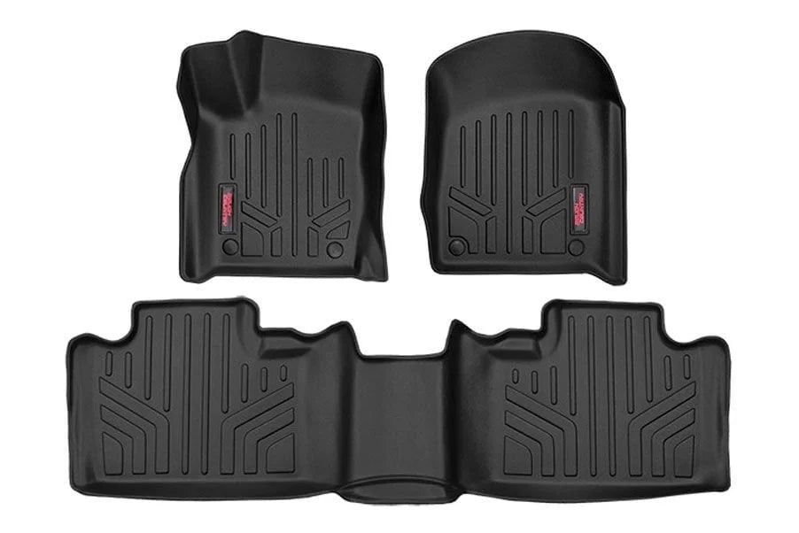 Rough Country Floor Mats | Front and Rear | Jeep Grand Cherokee 2WD/4WD (2013-2020) M-60300