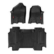 Load image into Gallery viewer, Rough Country Floor Mats | Front and Rear | Ram 1500 (19-24)/1500 TRX (21-24) M-31412 - Main Product View