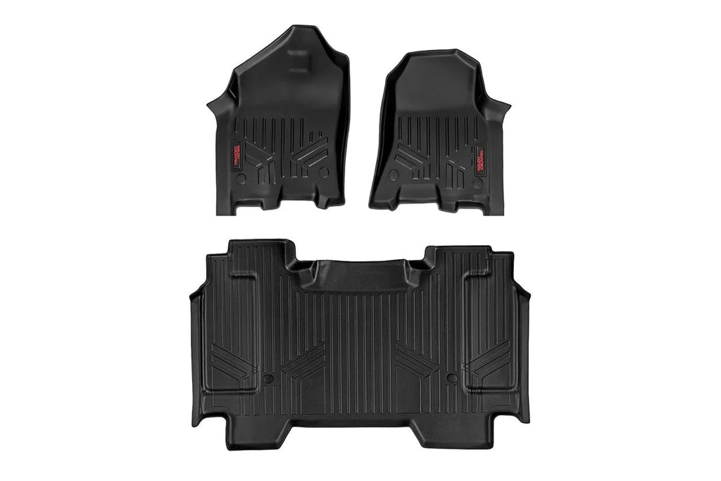 Rough Country Floor Mats | Front and Rear | Ram 1500 (19-24)/1500 TRX (21-24) M-31412 - Main Product View