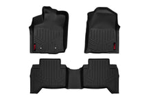 Load image into Gallery viewer, Rough Country Floor Mats | Front and Rear | Toyota Tacoma 2WD/4WD (2016-2023) M-71216 - Main Product View