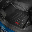 Load image into Gallery viewer, Rough Country Floor Mats | Front and Rear | Toyota Tacoma 2WD/4WD (2016-2023) M-71216 - Side View