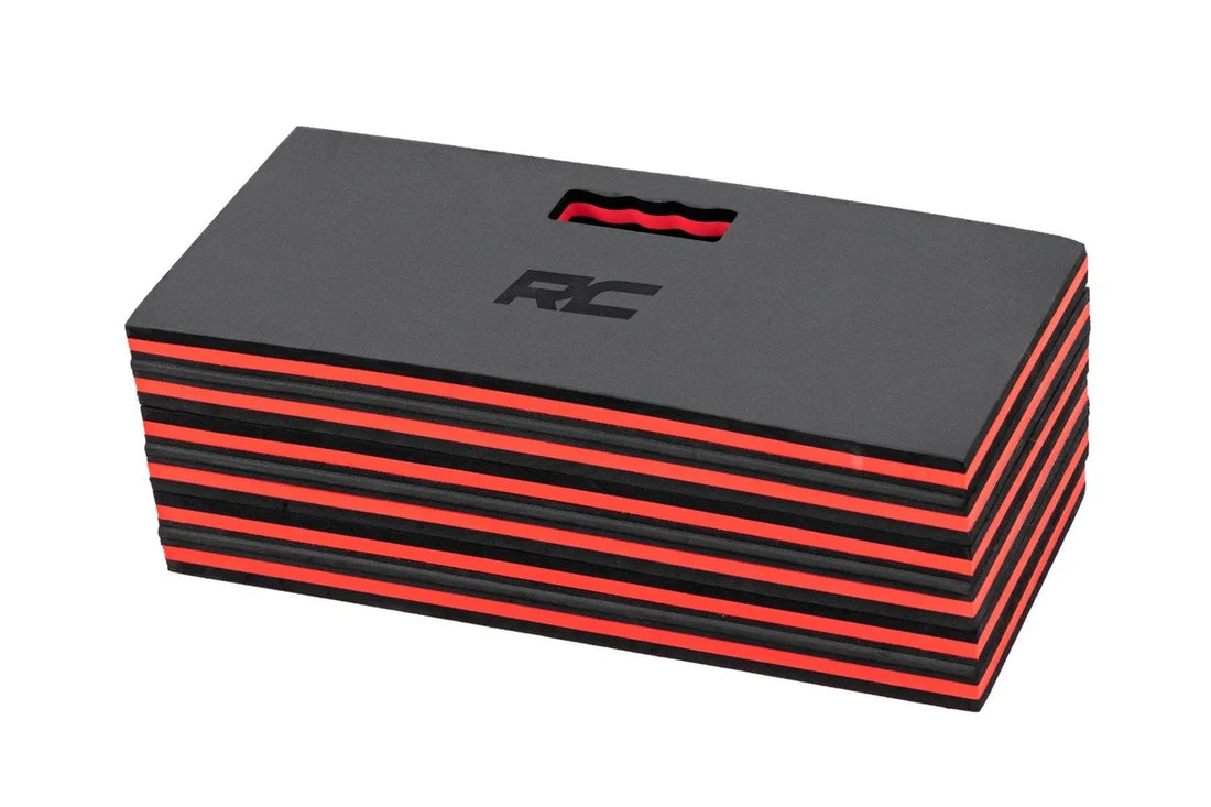 Rough Country Folding Mechanics Mat | 1.25" Thick EVA Foam | 22 x 55 inches 99023 - Side View