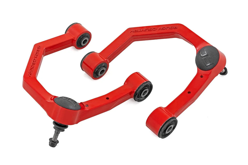 Rough Country Forged Upper Control Arms | 3.5" Of Lift | Red | Toyota Tacoma 4WD (24-25) - Main Product View