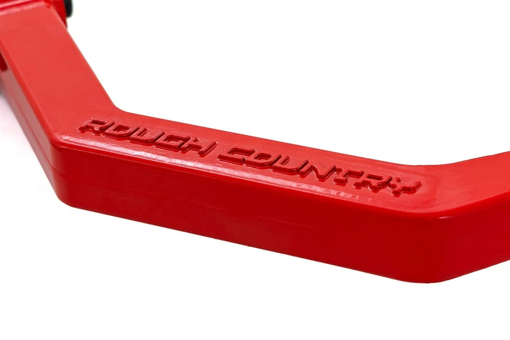 Rough Country Forged Upper Control Arms | 3.5" Of Lift | Red | Toyota Tacoma 4WD (24-25) - Side View