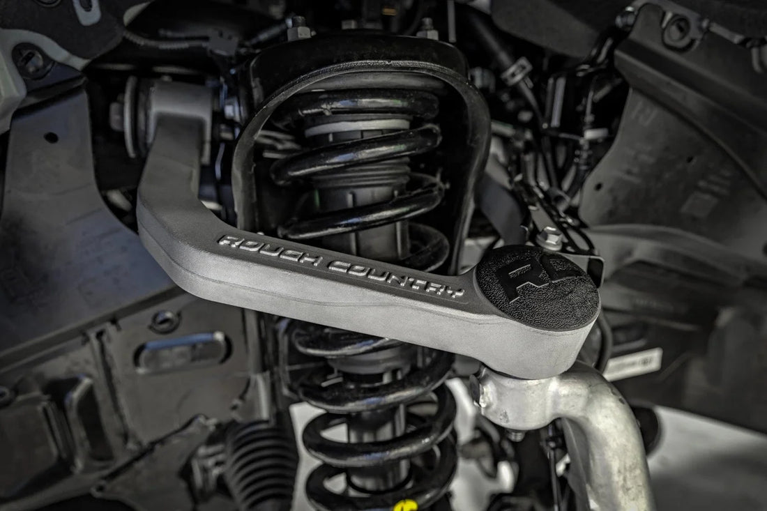 Rough Country Forged Upper Control Arms | 3.5" Of Lift | Toyota Tacoma 4WD (2024-2025) - Installation View