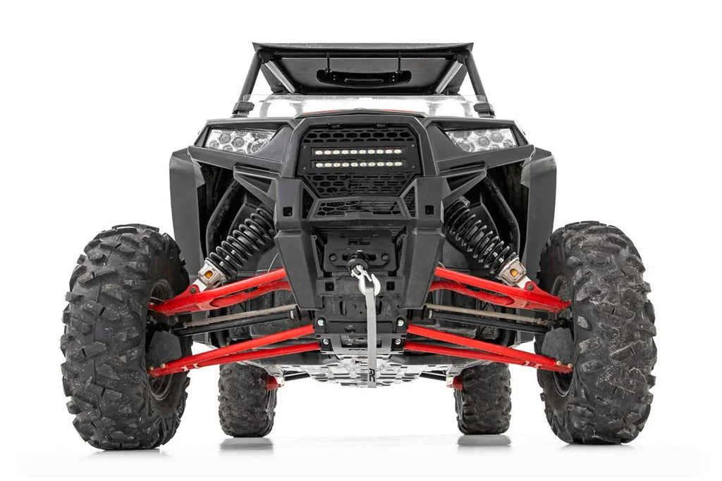 Rough Country Frame Gusset | Polaris RZR 93046 - Back View