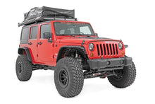 Load image into Gallery viewer, Rough Country Front Bumper Caps | Jeep Wrangler JK/Wrangler Unlimited  (2007-2018) 1047 - Installation View