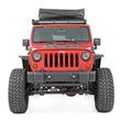 Load image into Gallery viewer, Rough Country Front Bumper Caps | Jeep Wrangler JK/Wrangler Unlimited  (2007-2018) 1047 - Installation View