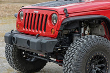 Load image into Gallery viewer, Rough Country Front Bumper Caps | Jeep Wrangler JK/Wrangler Unlimited  (2007-2018) 1047 - Installation View