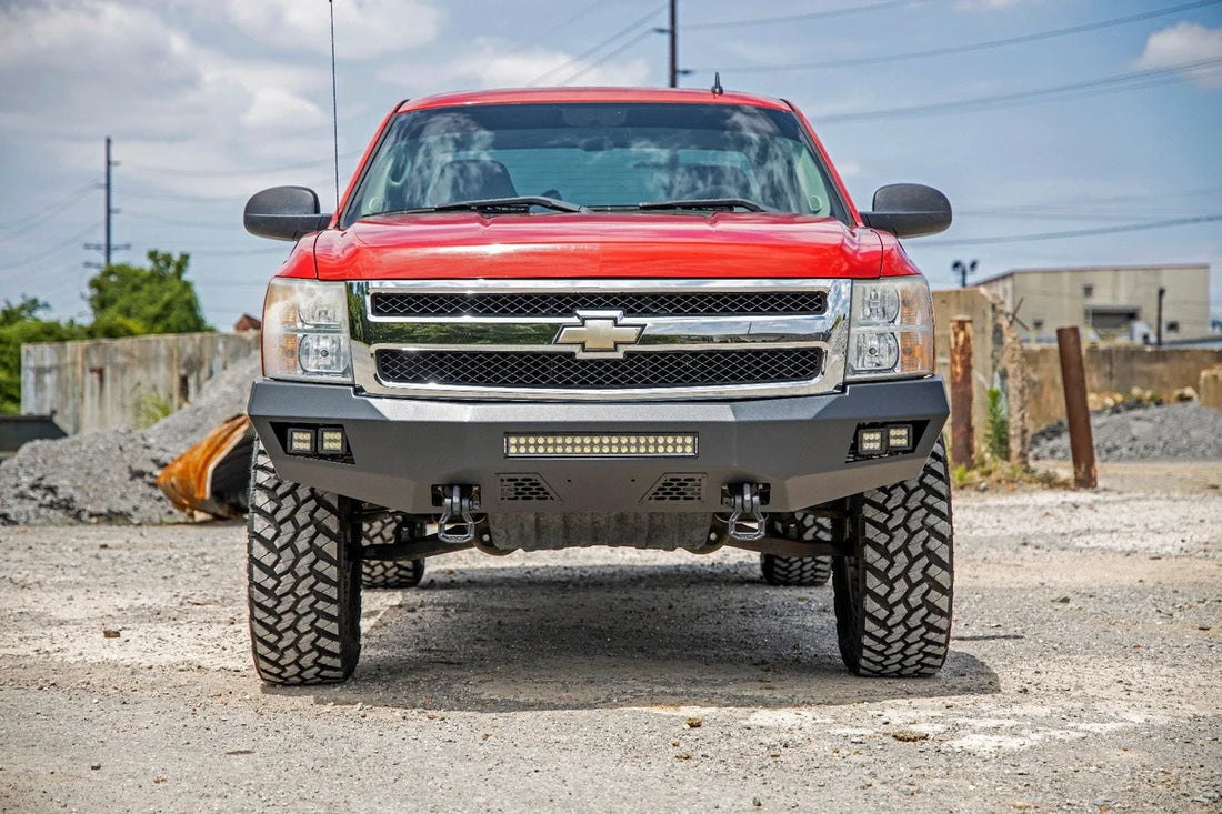 Rough Country Front Bumper | Chevy Silverado 1500 2WD/4WD (2007-2013) 10769 - Additional View 6