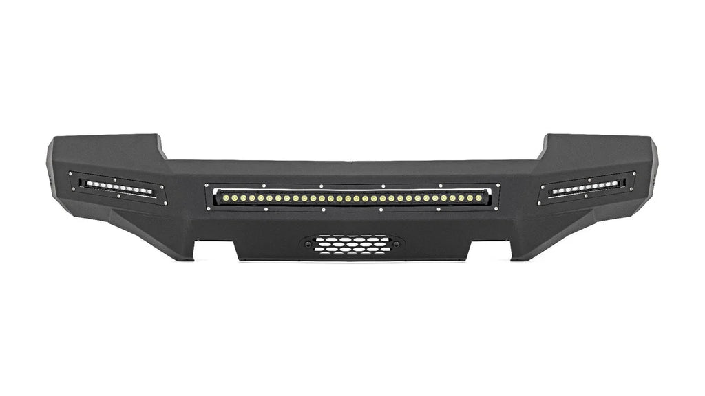 Rough Country Front Bumper | Fabricated | Prerunner | LED | GMC Sierra 1500 2WD/4WD (07-13) 10913 - Main Product View