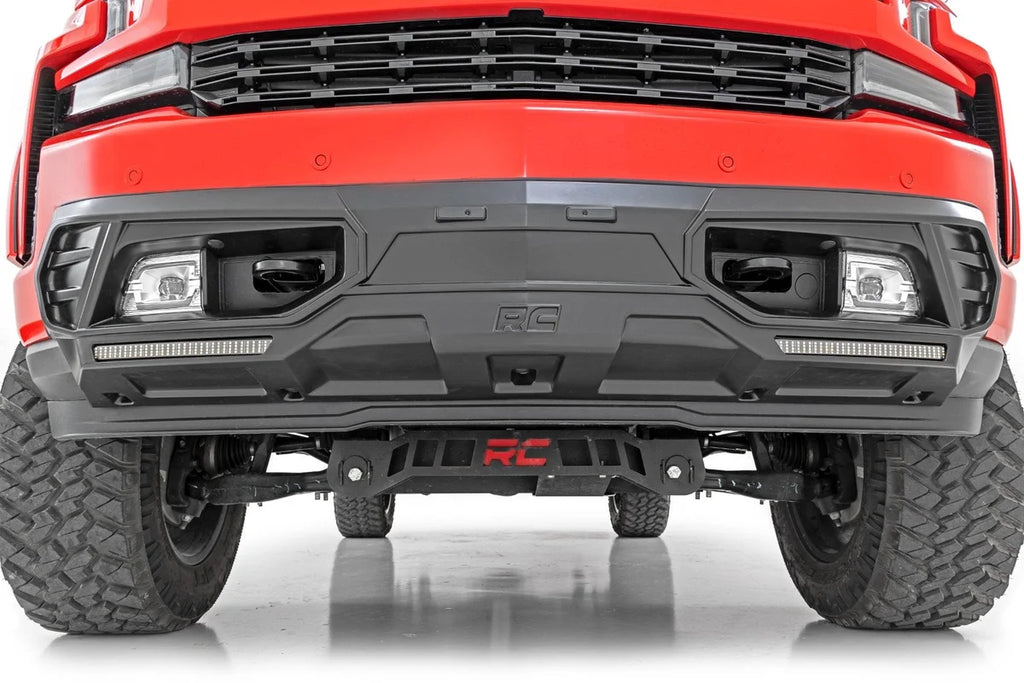 Rough Country Front Bumper Fascia Cover Kit | Chevy Silverado 1500 2WD/4WD (2019-2022) 99028 - Back View