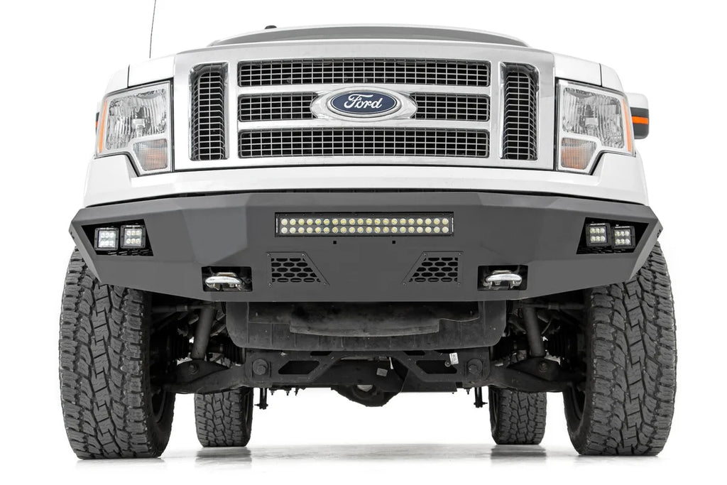 Rough Country Front Bumper | Ford F-150 2WD/4WD (2009-2014) 10767 - Side View
