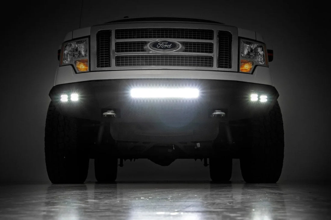 Rough Country Front Bumper | Ford F-150 2WD/4WD (2009-2014) 10767 - Back View