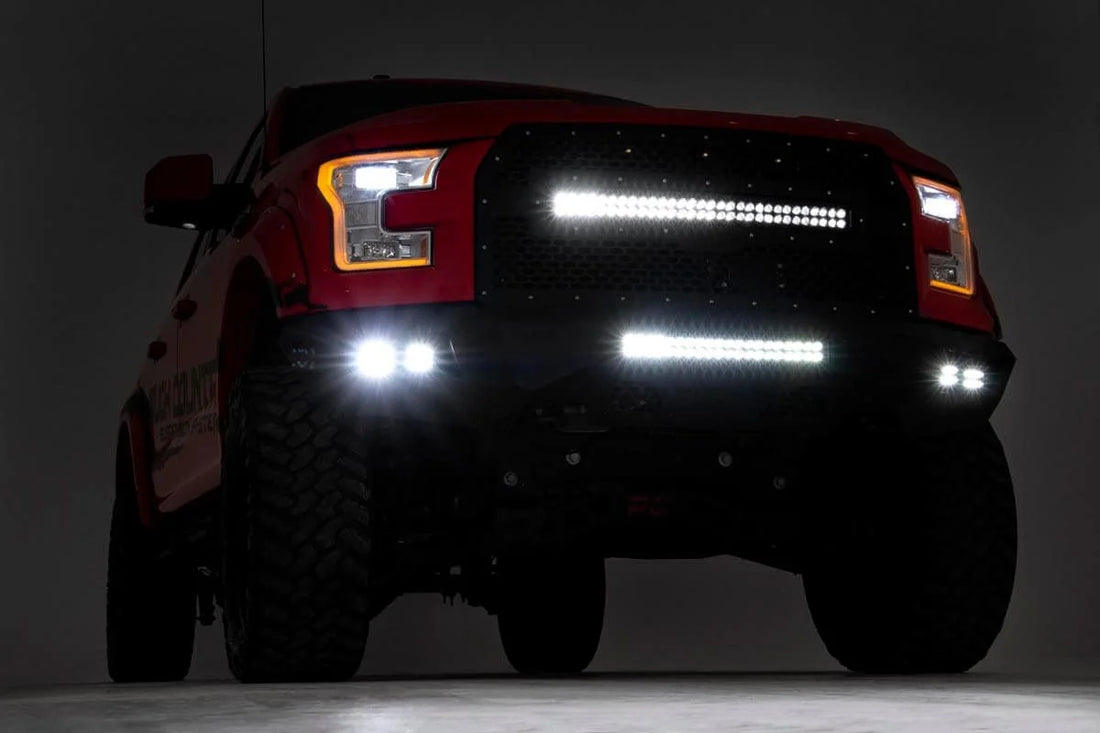 Rough Country Front Bumper | Ford F-150 2WD/4WD (2015-2017) 10770 - Additional View 5