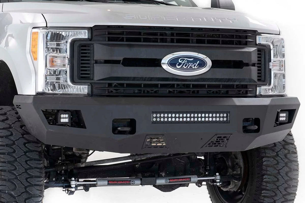 Rough Country Front Bumper | Ford F-250/F-350 Super Duty 2WD/4WD (2017-2022) 10787 - Main Product View