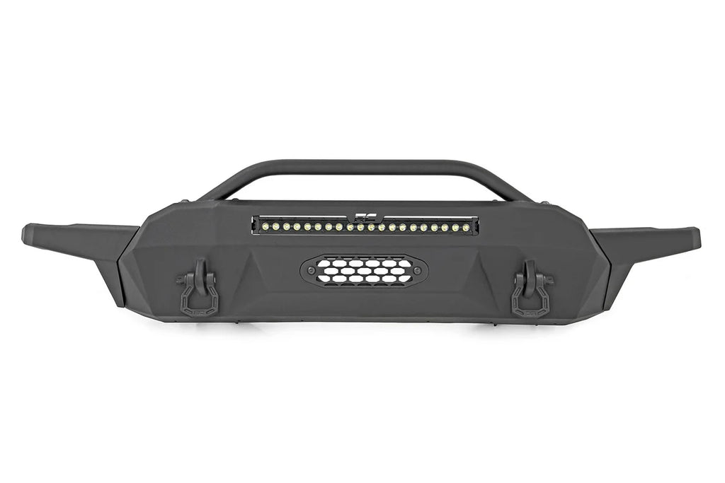Rough Country Front Bumper | High Clearance | Hybrid | 20" Blk DRL LED | Toyota Tacoma (16-23) 10725 - Main Product View
