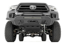 Load image into Gallery viewer, Rough Country Front Bumper | High Clearance | Hybrid | 20" Blk DRL LED | Toyota Tacoma (16-23) 10725 - Side View