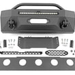 Load image into Gallery viewer, Rough Country Front Bumper | Hybrid | 20" Blk LED | Amber | Toyota 4Runner 2WD/4WD (14-24) - Front View