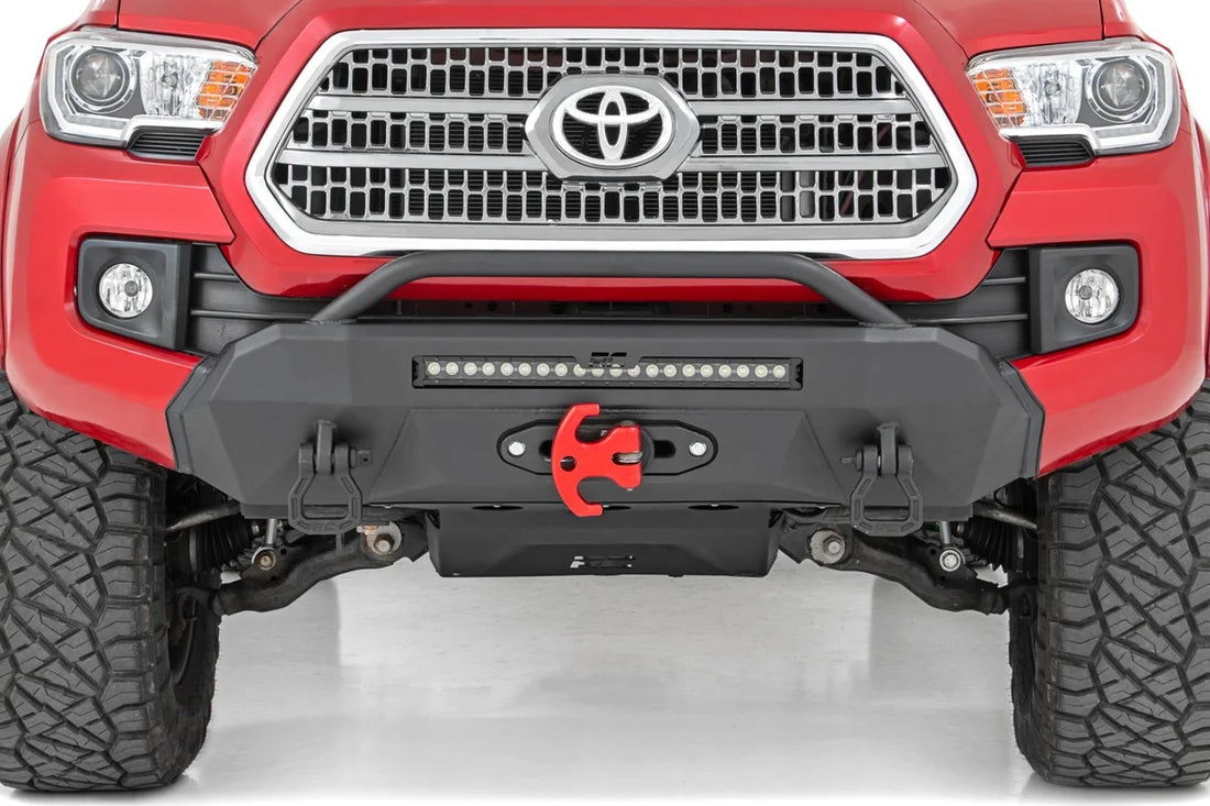Rough Country Front Bumper | Hybrid | Toyota Tacoma 2WD/4WD (2016-2023) 10712 - Side View