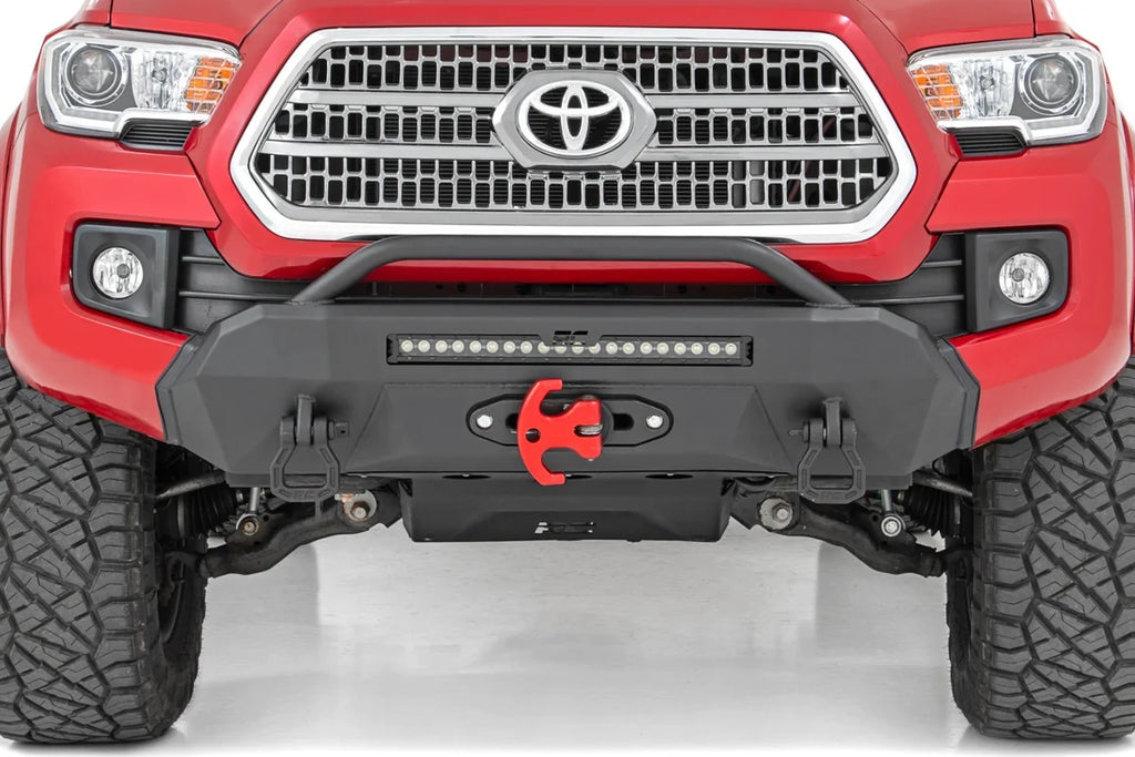 Rough Country Front Bumper | Hybrid | Toyota Tacoma 2WD/4WD (2016-2023) 10712 - Side View