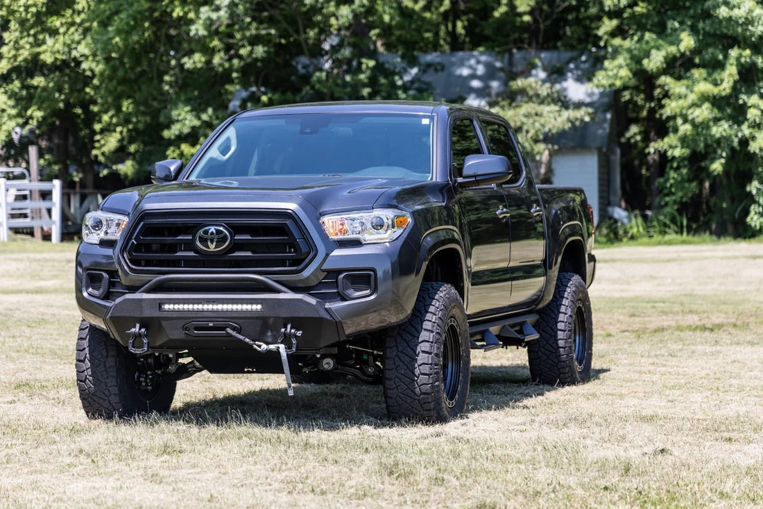 Rough Country Front Bumper | Hybrid | Toyota Tacoma 2WD/4WD (2016-2023) 10712 - Additional View 5