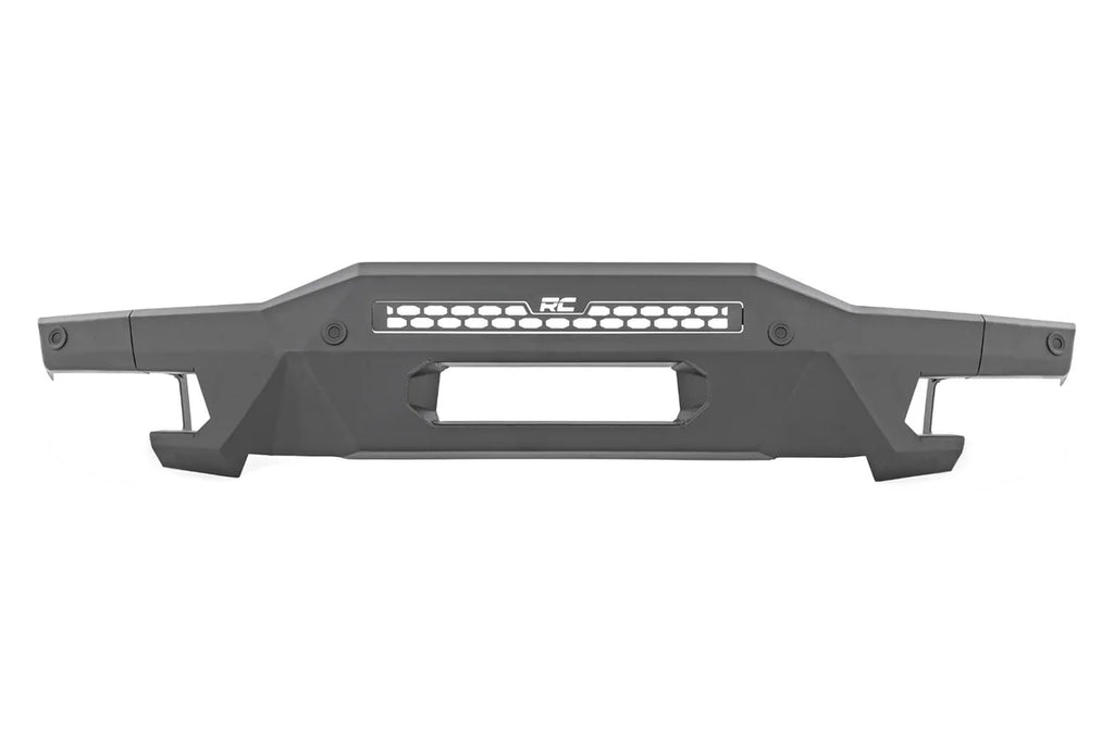 Rough Country Front Bumper | Modular | Stubby Wings | Ford Bronco 4WD (2021-2024) 51077 - Front View