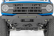 Load image into Gallery viewer, Rough Country Front Bumper | Modular | Stubby Wings | Ford Bronco 4WD (2021-2024) 51077 - Side View