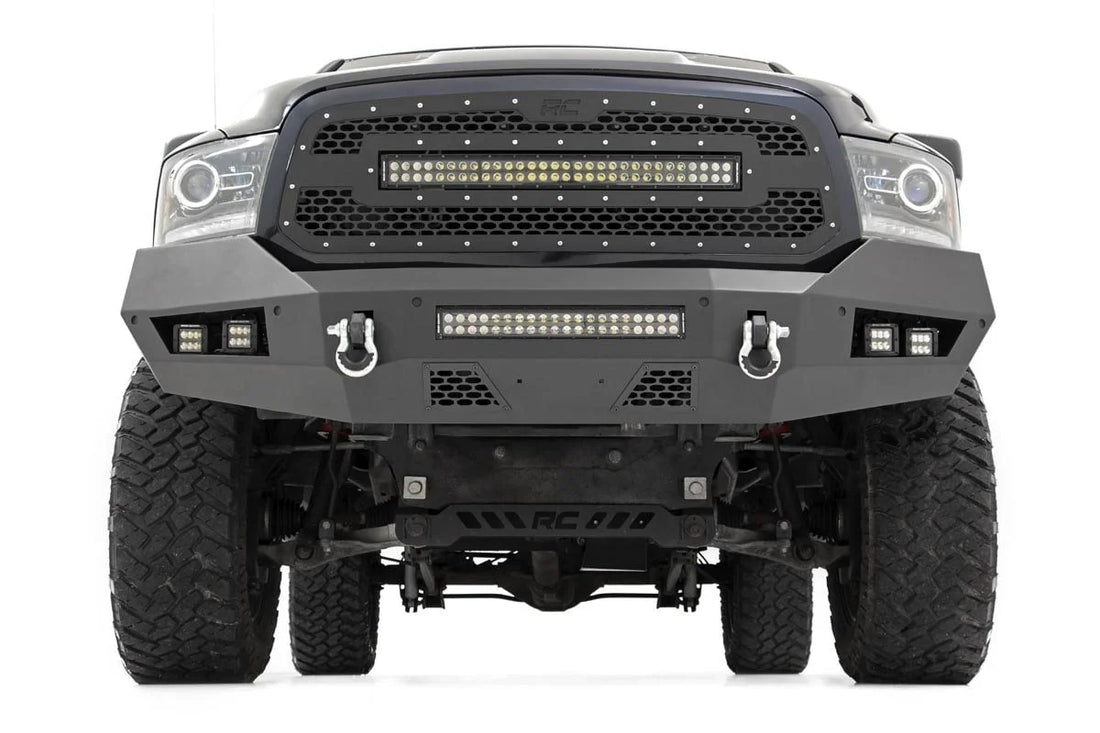 Rough Country Front Bumper | Ram 1500 2WD/4WD (2013-2018 & Classic) 10774 - Side View