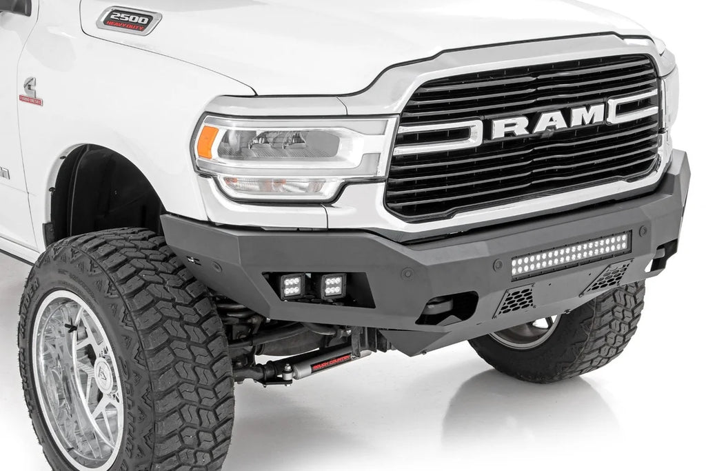 Rough Country Front Bumper | Ram 2500 2WD/4WD (2019-2024) 10806A - Side View