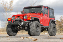 Load image into Gallery viewer, Rough Country Front Bumper | Rock Crawler | Jeep Wrangler TJ (97-06)/Wrangler Unlimited (04-06) 10595 - Installation View