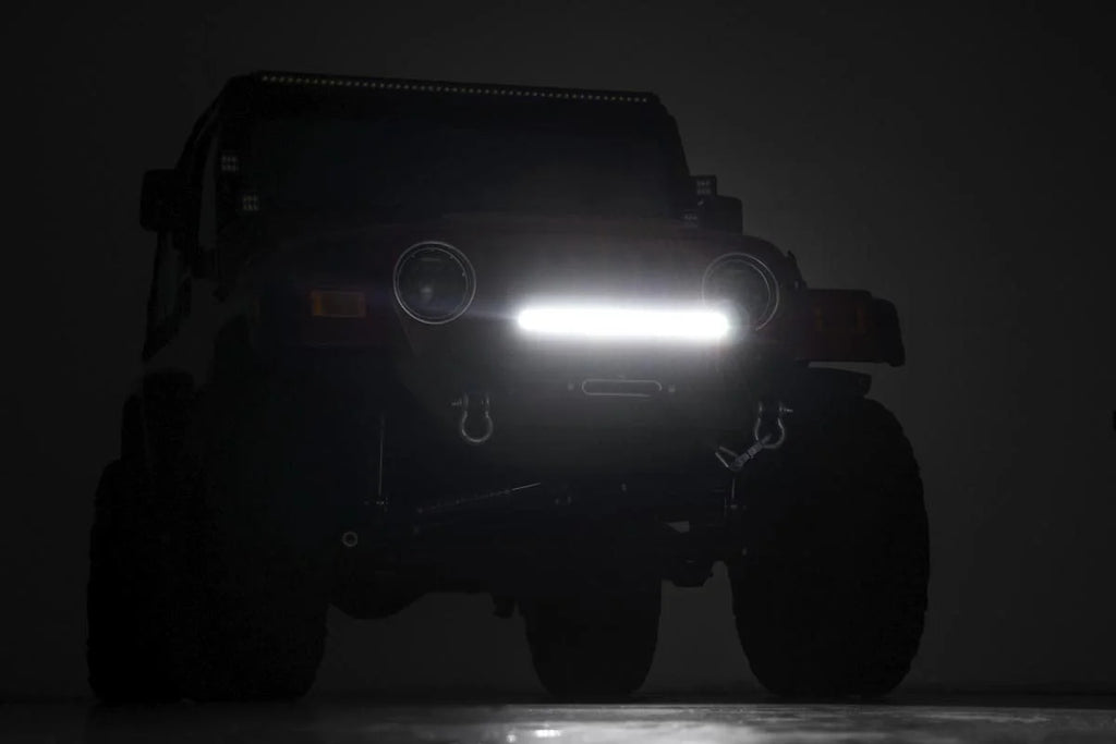 Rough Country Front Bumper | Rock Crawler | Jeep Wrangler TJ (97-06)/Wrangler Unlimited (04-06) 10595 - Additional View 6