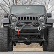 Load image into Gallery viewer, Rough Country Front Bumper | Sport | OE Fog | Jeep Gladiator JT/Wrangler JK &amp; JL/Wrangler Unlimited 4WD 10596 - Back View