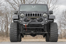 Load image into Gallery viewer, Rough Country Front Bumper | Sport | OE Fog | Jeep Gladiator JT/Wrangler JK &amp; JL/Wrangler Unlimited 4WD 10596 - Back View