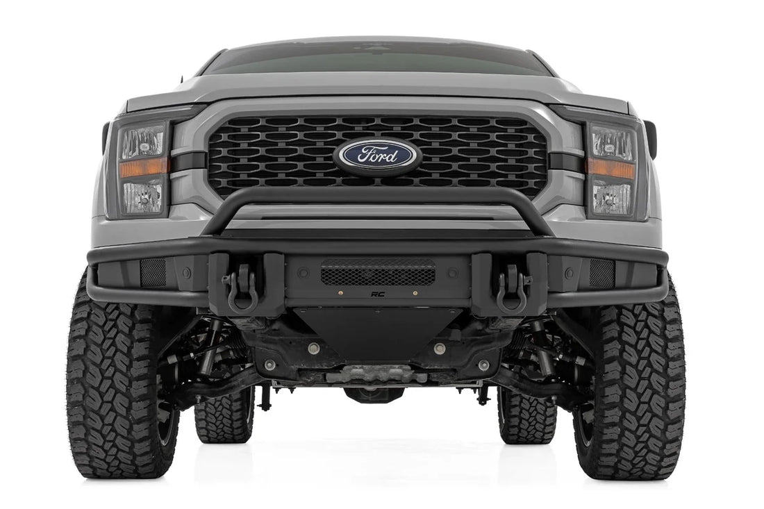 Rough Country Front Bumper | Tubular | Ford F-150 2WD/4WD (2021-2023) 51216 - Side View
