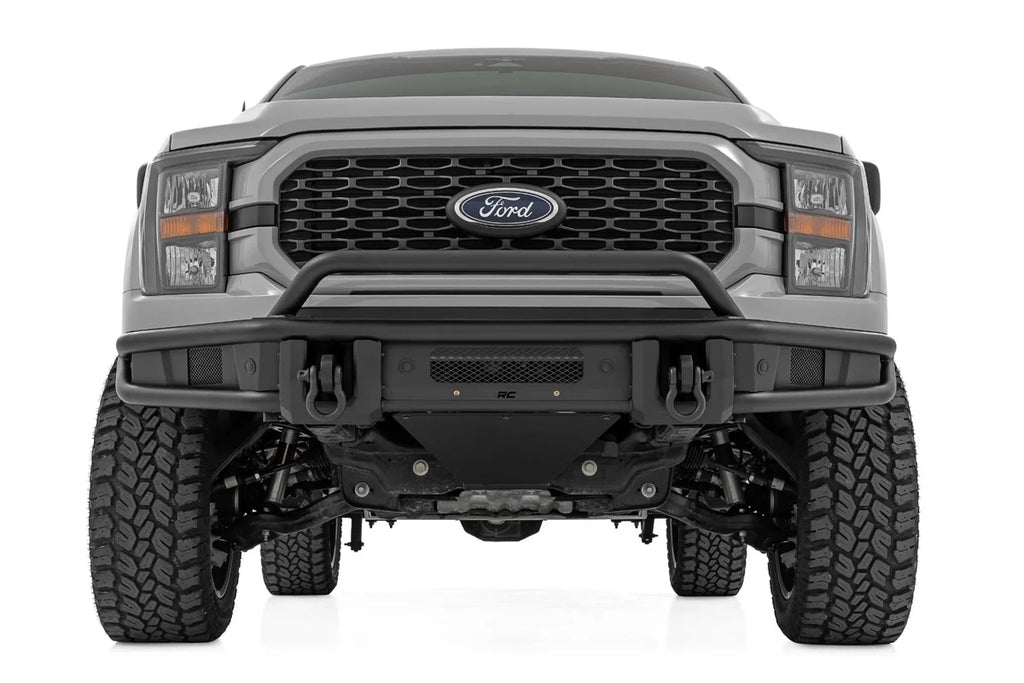 Rough Country Front Bumper | Tubular | Ford F-150 2WD/4WD (2021-2023) 51216 - Side View