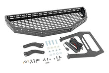 Load image into Gallery viewer, Rough Country Front Cargo Rack | Black Series LED | 6" Light | Slime Line | Honda Pioneer 1000/Pioneer 1000-5 92059 - Fron...