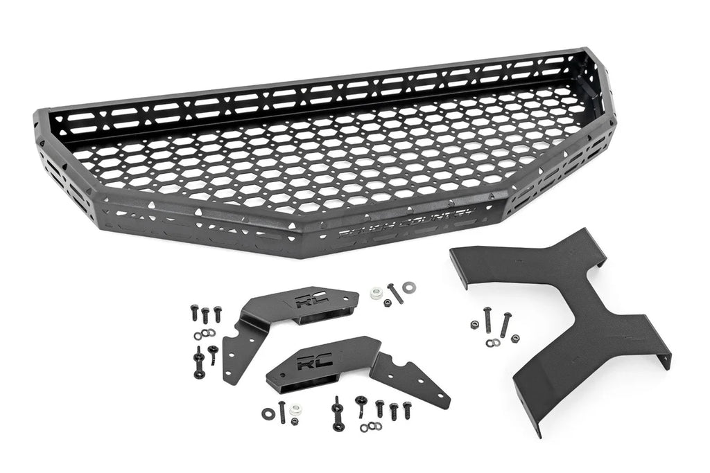 Rough Country Front Cargo Rack | Can-Am Defender MAX HD10 - Front View