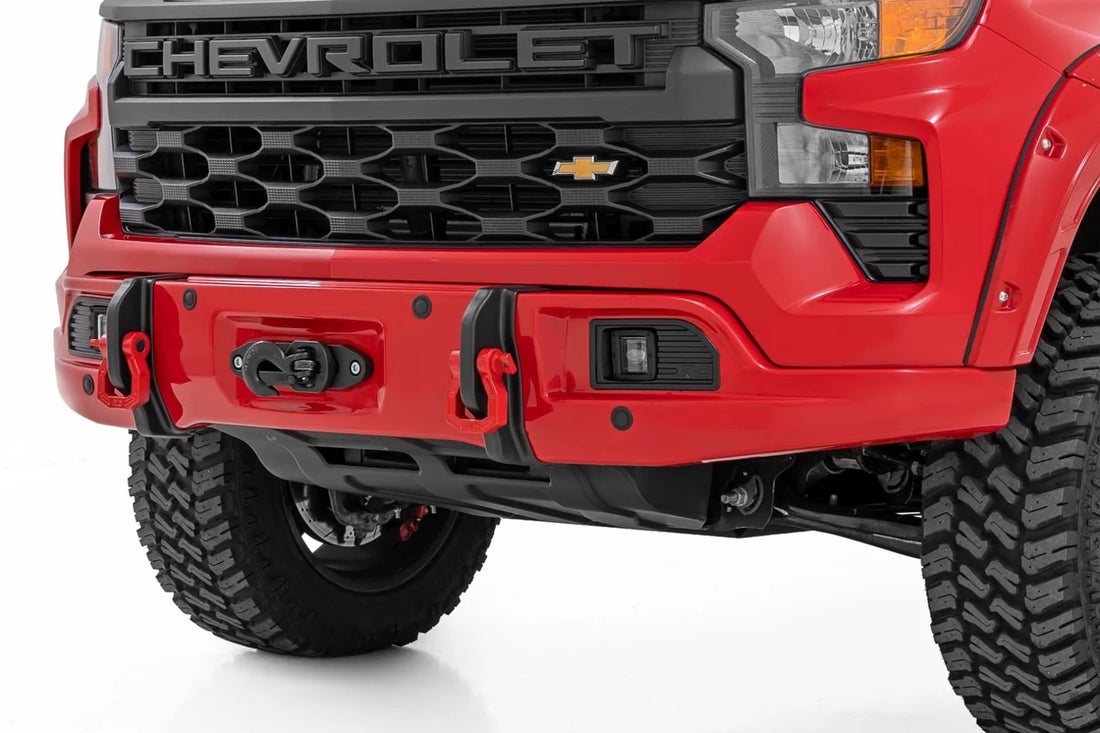 Rough Country Front FXS Bumper | Chevy Silverado 1500 2WD/4WD (2023-2026) 13006 - Installation View