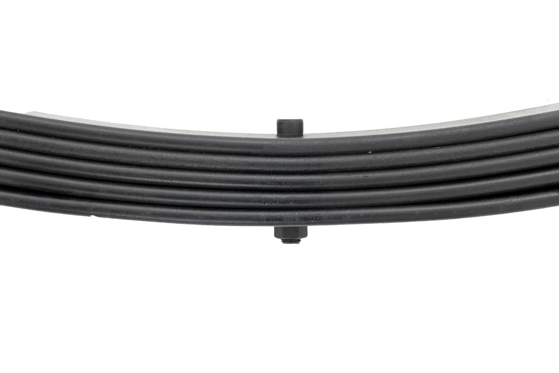 Rough Country Front Leaf Springs | 4" Lift | Pair | Jeep CJ 5 4WD (1976-1983) 8019Kit - Side View