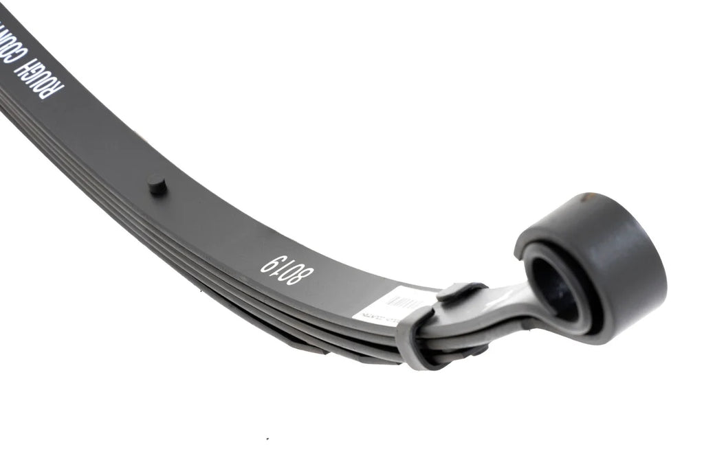 Rough Country Front Leaf Springs | 4" Lift | Pair | Jeep CJ 5 4WD (1976-1983) 8019Kit - Installation View